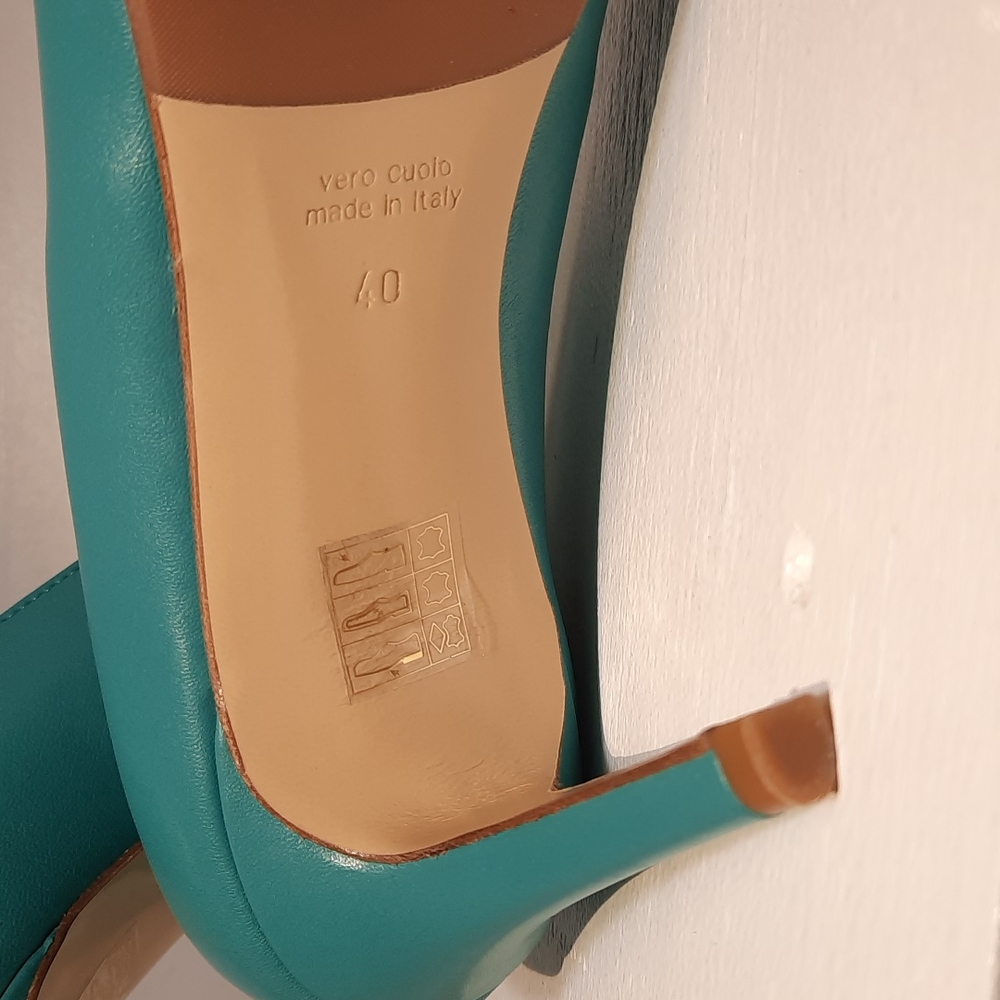 Turquoise Shoes - Picture 3 of 5